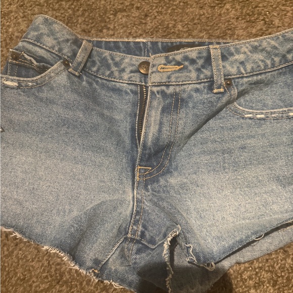 Ed Hardy Pants - Ed Hardy Blue Jean Shorts